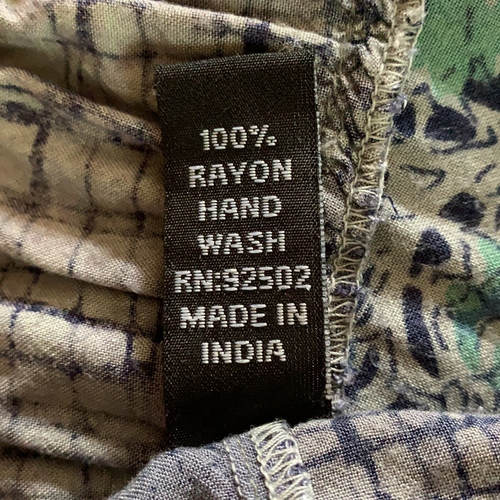 Sacred Threads Patchwork Boho Babydoll Top - image 7